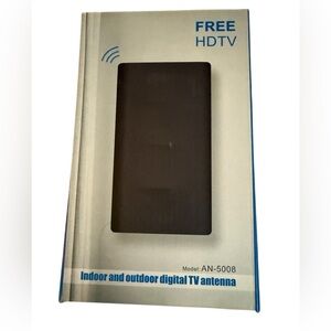 FREE HDTV AN 5008 INDOOR OUTDOOR DIGITAL TV ANTENNA NEW